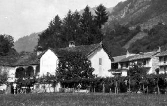 La residenza dei Benedettini anno 1900 ca.